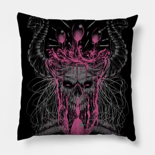 Design "Dark Aquarius" Purple Pillow