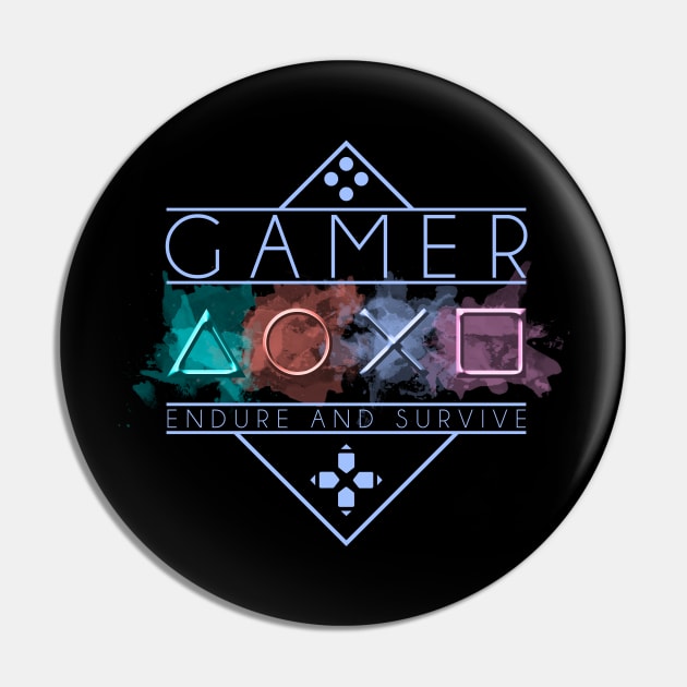 Gamer Pin by Bomdesignz