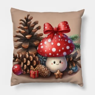 Little Cuties - Christmas Mushroom Pillow