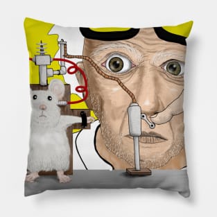 2 side Mad Scientist Pillow