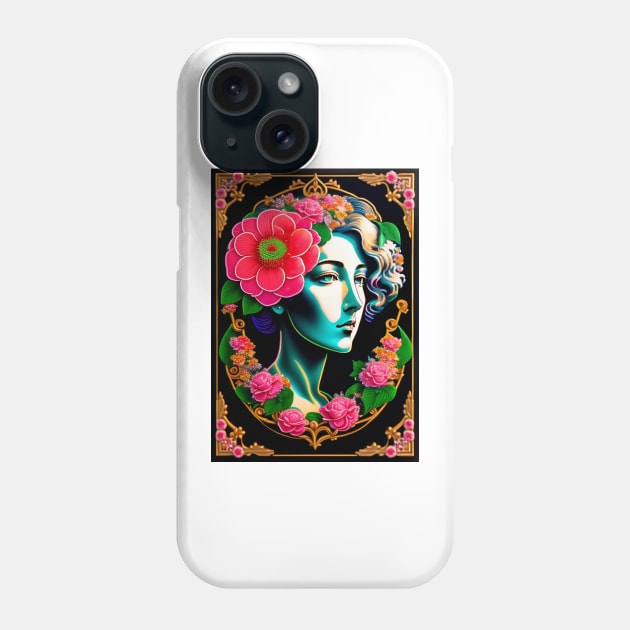 Agatha Christie Vintage Art Phone Case by Zachariya420