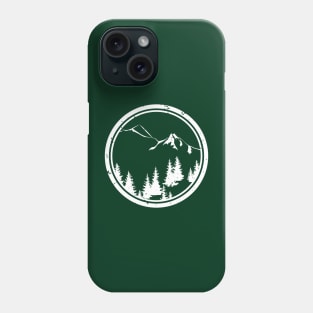 Mountain forest Phone Case