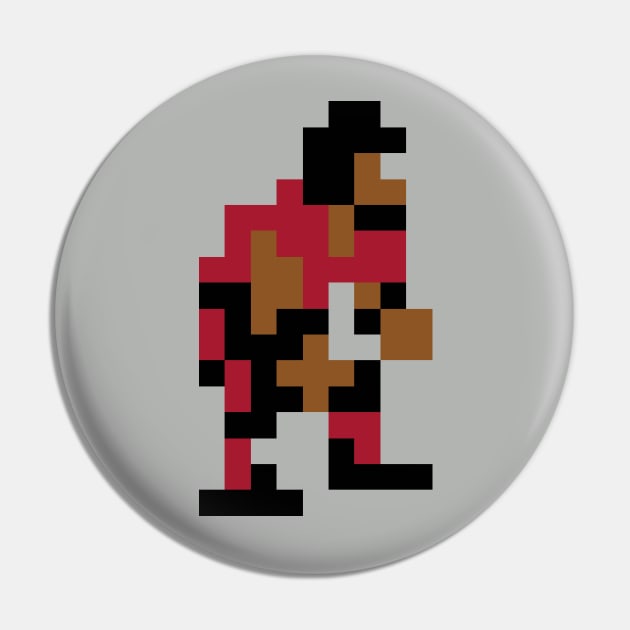 8-Bit Linebacker - Atlanta Pin by The Pixel League