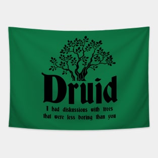 Pen and paper druid Tapestry