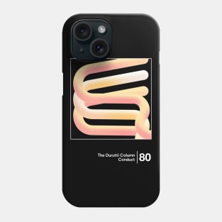 The Durutti Column / Minimal Graphic Design Tribute Phone Case