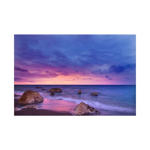 Pink Sunset Beach by NewburyBoutique