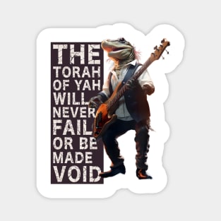 Guitar Playing Lizard Magnet