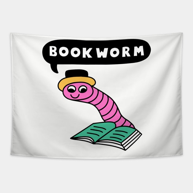 Book Worm Tapestry by SEXY RECORDS