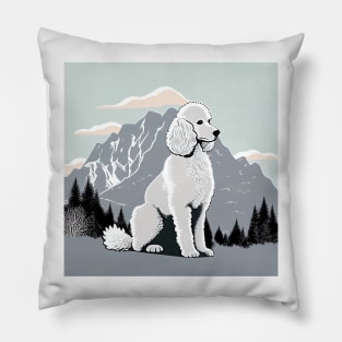 Make a Difference with the Poodle Mountain Design 3 Pillow