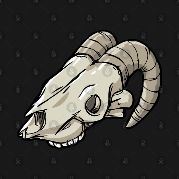 ram skull by VizRad