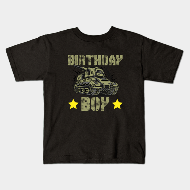 Boys Military Birth Military Party Decorations Boys T Shirt Birthday Boys Kids T Shirt Teepublic