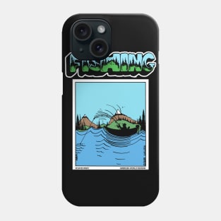 Fisherman Out On The Boat Fishing Novelty Gift Phone Case