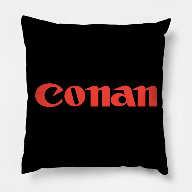 conan Pillow by DarkChoocoolat