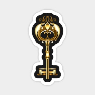 Gold Key Magnet