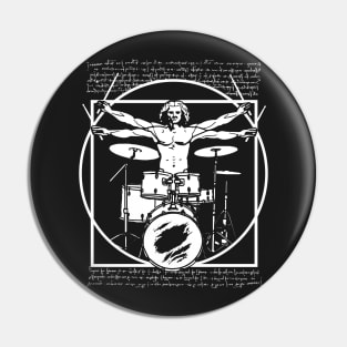 DA VINCI DRUMMER - VITRUVIAN MAN PLAYING THE DRUMS - LEONARDO DA VINCI VITRUVIAN MAN PARODY FOR DRUMMERS Pin