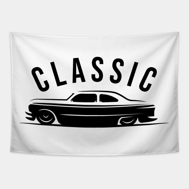 Classic Mercury 1950 Tapestry by Dosunets