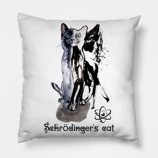 Schrödinger's cat Pillow