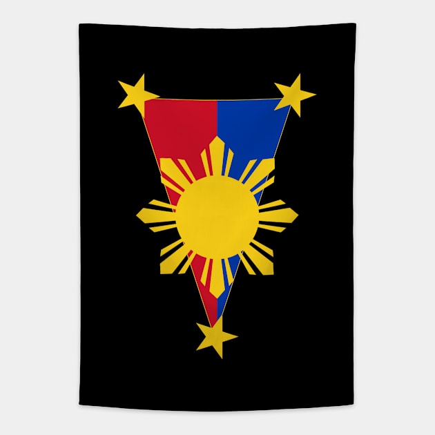 Philippines Flag Tapestry by Historia