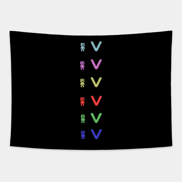 VVVVVV t-shirt(other products included) Tapestry by Eyefyre