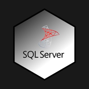 sql server hexagonal T-Shirt