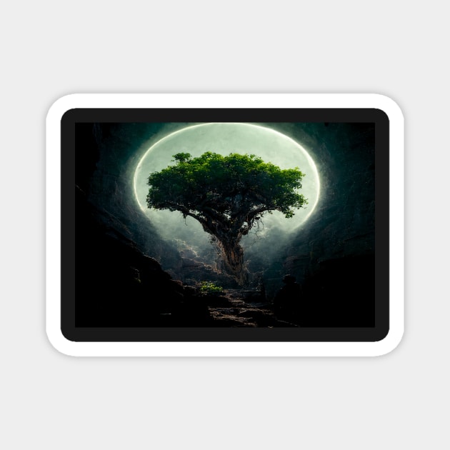 Tree Of Life Unwind Art Work / The Tree Of Life Design Magnet by Unwind-Art-Work