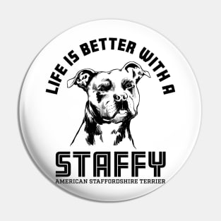 American Staffordshire Terrier Pin