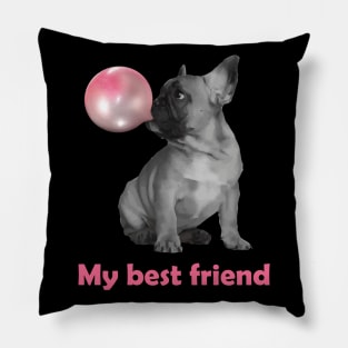 French bulldog best friend Pillow