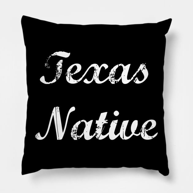 Texas Native Pillow by jverdi28