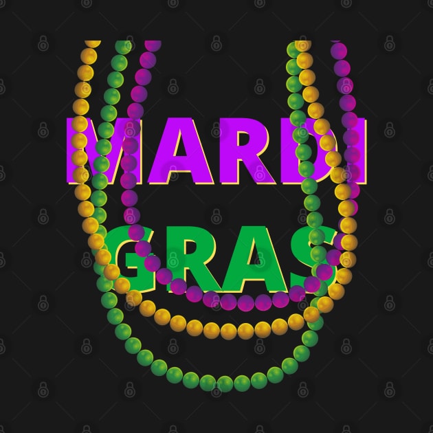 Mardi Gras Beads by apparel.tolove@gmail.com