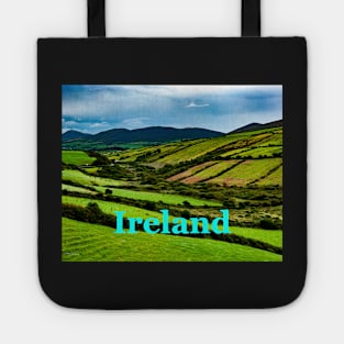 The patchwork fields of Ireland Tote