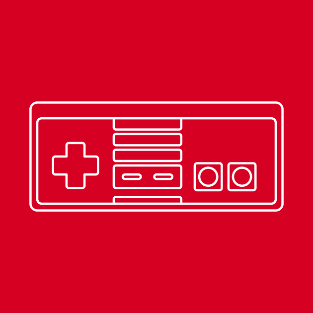 NES Controller by The Schematic Tshirt