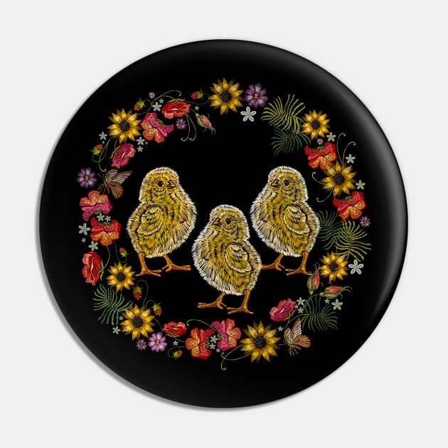 chicks wreath flower Pin by Mako Design 