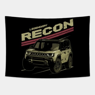 Jeep Recon Jeep car trailcat Tapestry