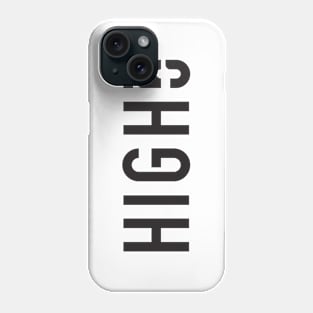 High5 logotype - noir Phone Case