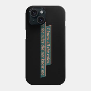 RULES Phone Case