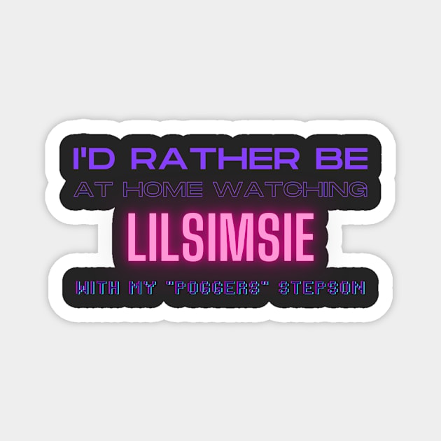 LilSimsie poggers stepson twitch youtube content creator Magnet by LWSA