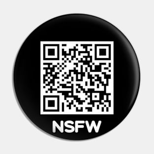 Rick Rolled QR Code Pin