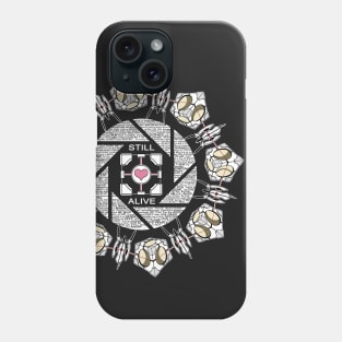 Still Alive Black Phone Case