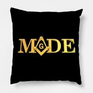 Made Square & Compass Masonic Freemason Pillow