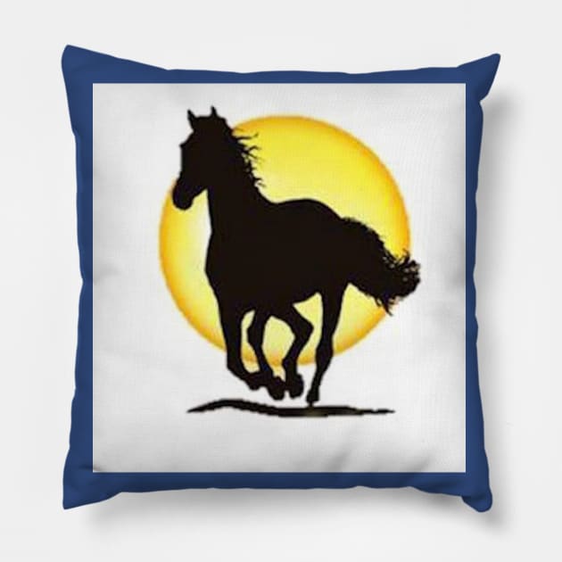 Sunshine Horses Logo Pillow by SunshineHorses