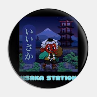 Iisaka, the Tengu Wanderer (Night Ver. 3.2) - “Chibis On The Move” by iisakastation.com Pin