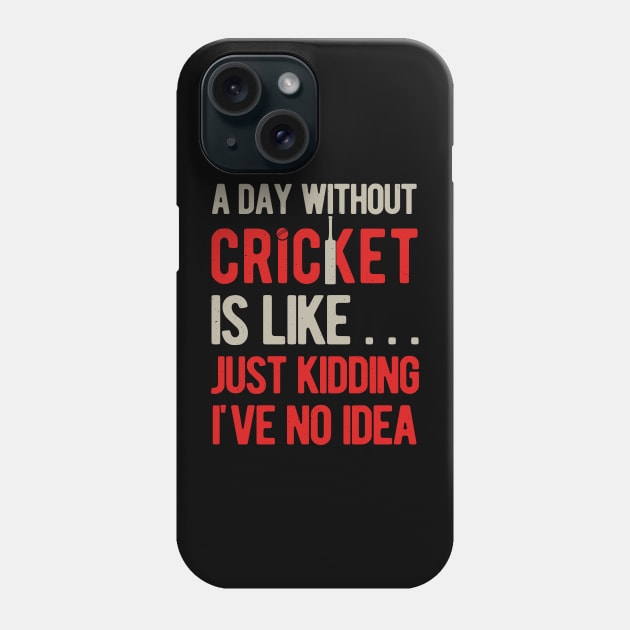 Cricket Fan Phone Case by Crea8Expressions