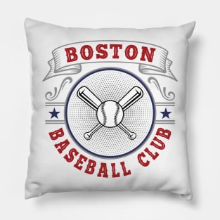Boston Baseball Club Pillow