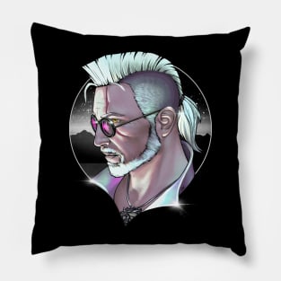 Cyberpunk Wolf [LILAC & GOOSEBERRY] Pillow