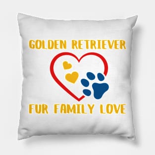 Golden Retriever Dog Pillow