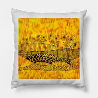 Posey Parade Flowerscape Pillow