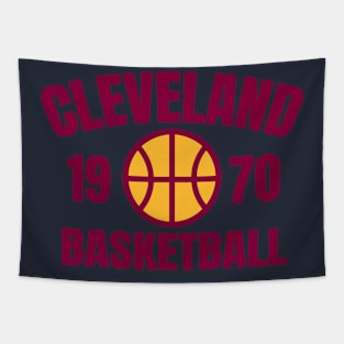 cleveland 1970 basketball Tapestry