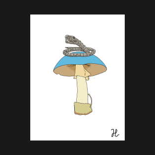 Death cap kritters snake T-Shirt