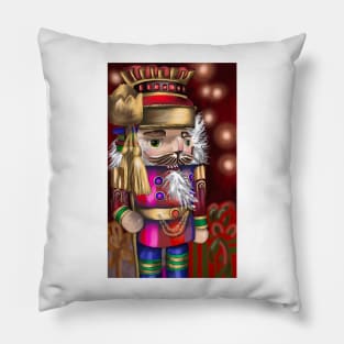 Nutcracker Painting Pillow