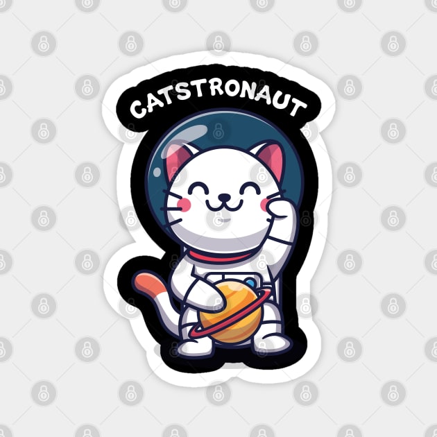 Catstronaut Magnet by Coolthings